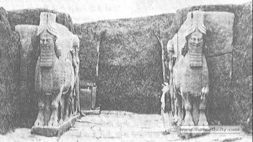 萨尔恭二世宫殿的守护神兽公元前742～前706年