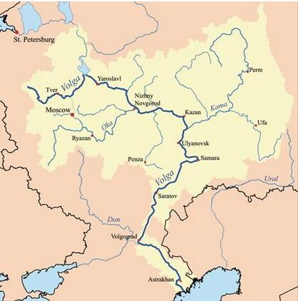 伏尔加河简介：欧洲最长的河流，俄罗斯的母亲河