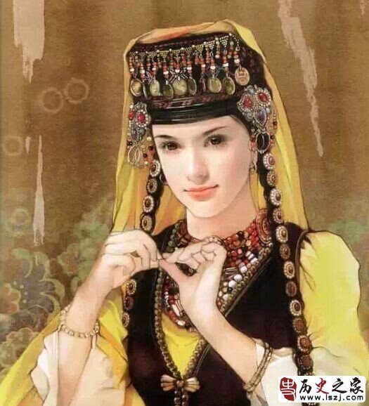 民族简史：塔吉克族民族文化及图腾 民族服饰特点