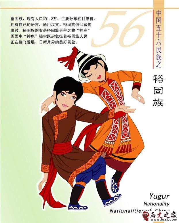 裕固族简介（卡通版）