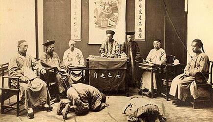 清朝雍正皇帝对书吏下最严整治令：禁止需索讹诈和馈送