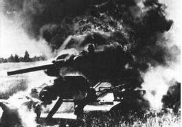 普罗霍夫卡草原上的坦克大战 这场坦克战持续了一整天