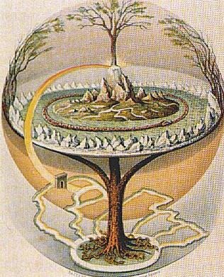 北欧神话之宇宙树尤加特拉希