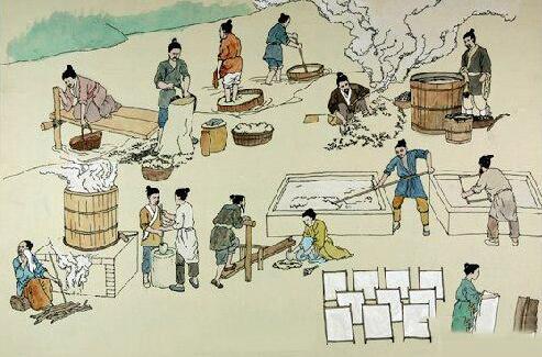 四大发明之一：造纸术历史简介 发明与发展史