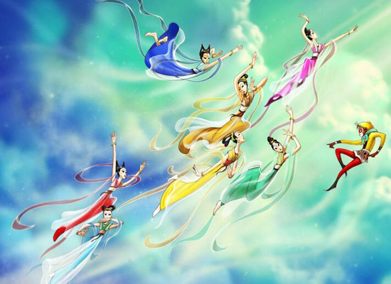 七仙女的故事,美丽的七仙女的名字各是什么？