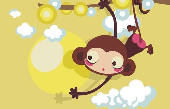 童话故事：小猴子学本领