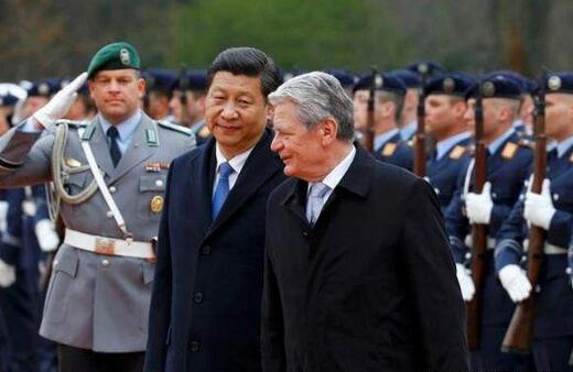现任德国总统阿希姆·高克到访中国