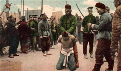 【图】真实记录：1912年清政府斩首罪犯老照片
