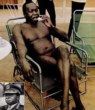 乌干达前总统伊迪·阿明吃人肉：称其太咸