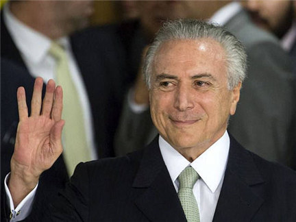 现任巴西总统特梅尔的家庭生活和和美美让人羡慕不已！