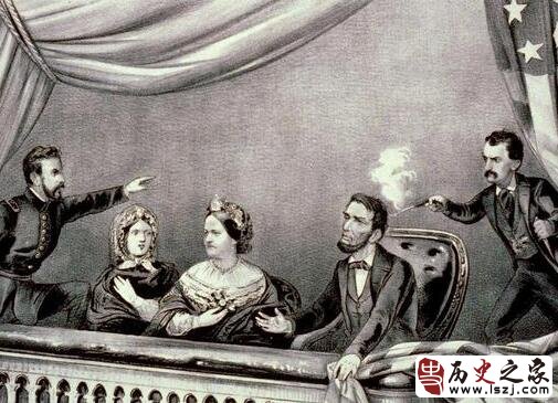 林肯总统之死：1865年4月14日晚10时15分 林肯在华盛顿福特剧院被刺杀