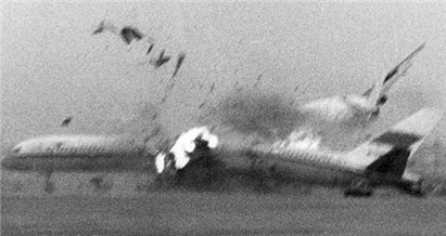 【组图】1990年广州白云机场劫机老照片：128名乘客遇难