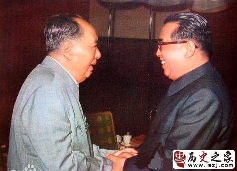 朝鲜金日成元帅率领朝鲜政府代表团访问中国