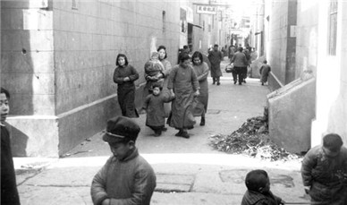 【组图】1940年代上海旧照：沪上弄堂老照片