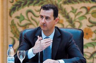 叙利亚总统巴沙尔牢牢掌握政权自信表态 可执政到2021年