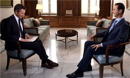 叙利亚总统巴沙尔阿萨德的专访：欧洲究竟做错了什么？
