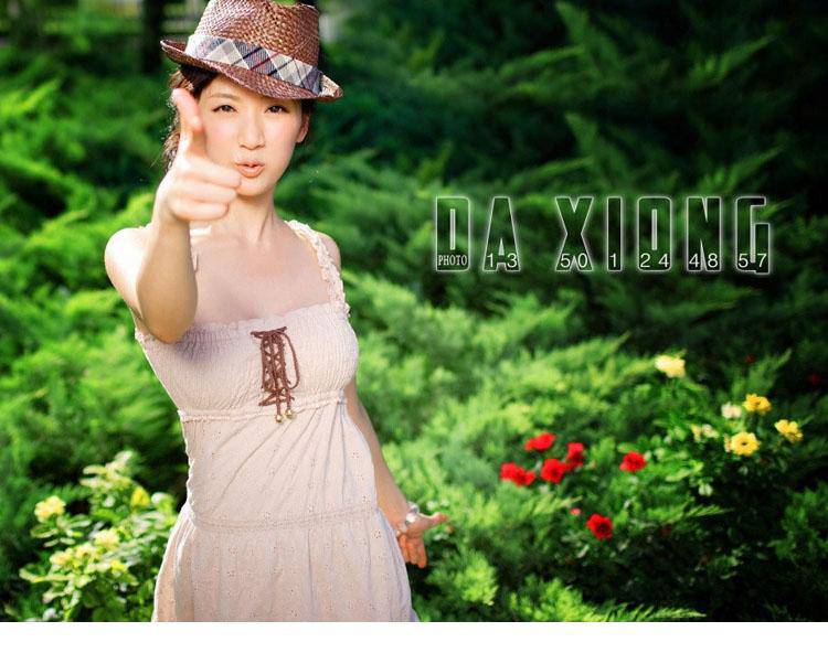 李念春日唯美小清新写真图片