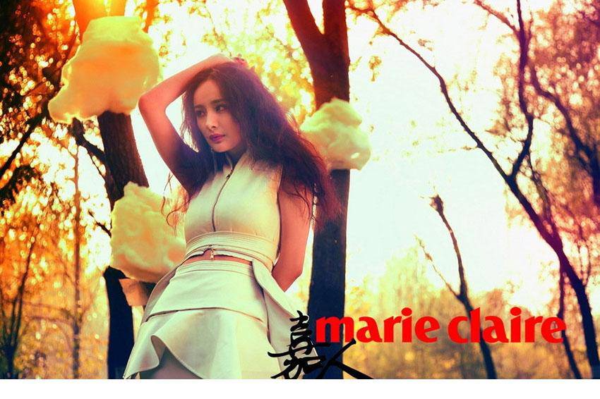 中国女明星杨幂森女系唯美图片
