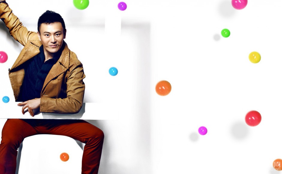 男明星李解帅气搞怪写真图片