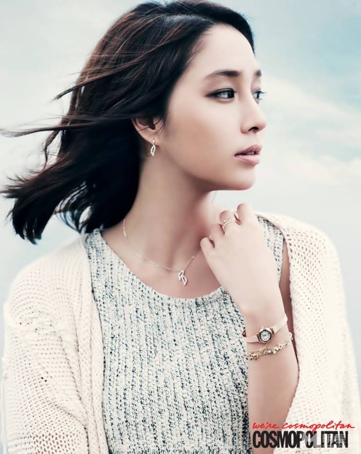 韩国影星李珉廷唯美画报写真