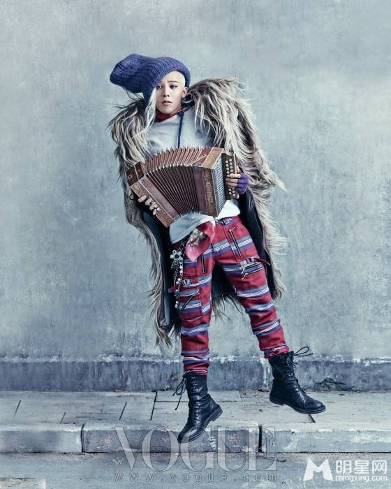 BIGBANG成员权志龙另类时尚帅气图片