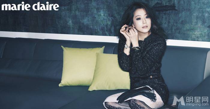 韩国美女明星金喜善时尚性感大片
