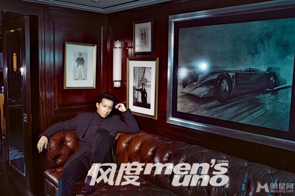 中国的实力派演员韩庚时尚帅气大片