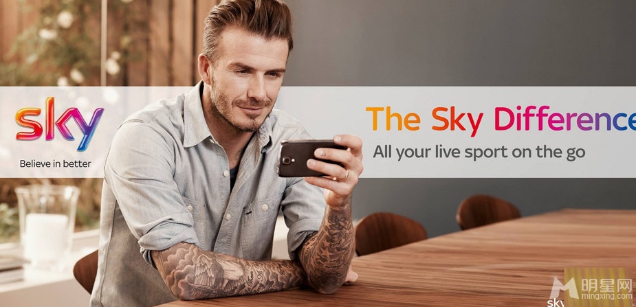 足球男神贝克汉姆阳光帅气图片欣赏