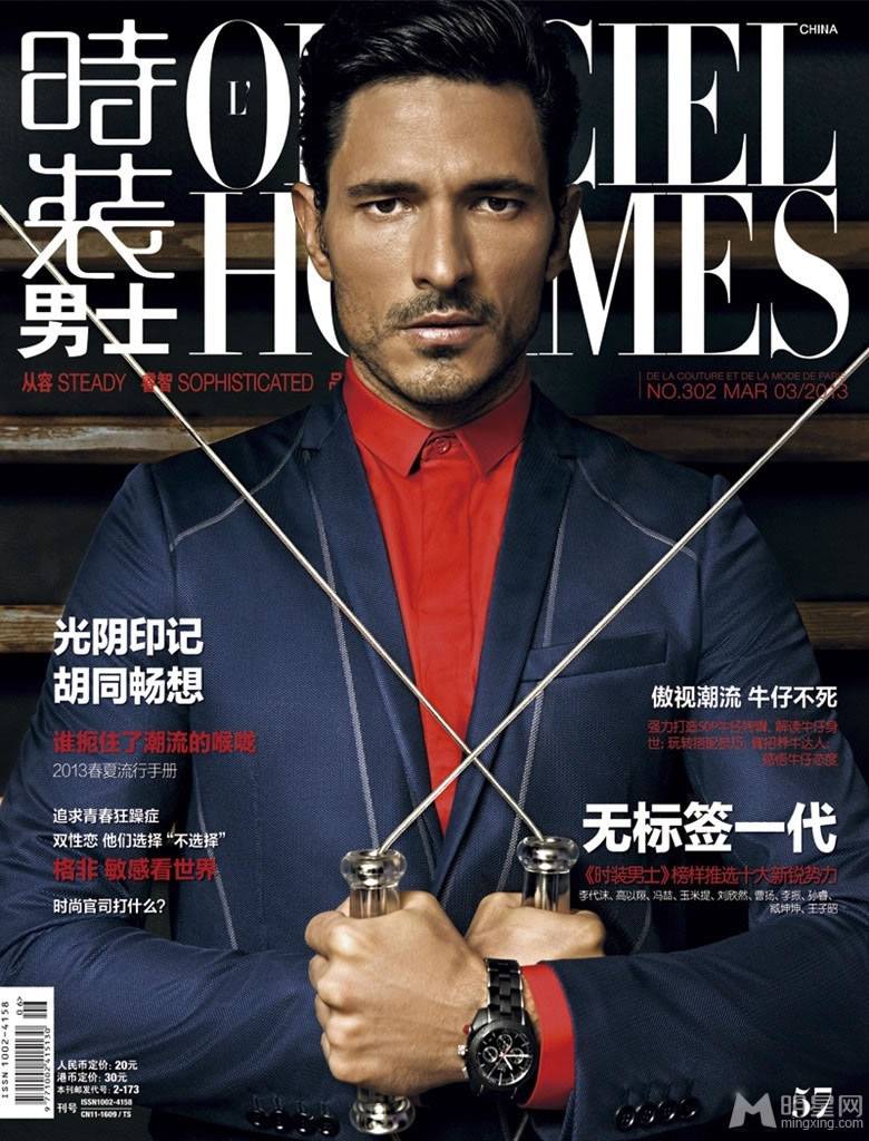 西班牙男模安德斯・维伦科索大放光芒写真