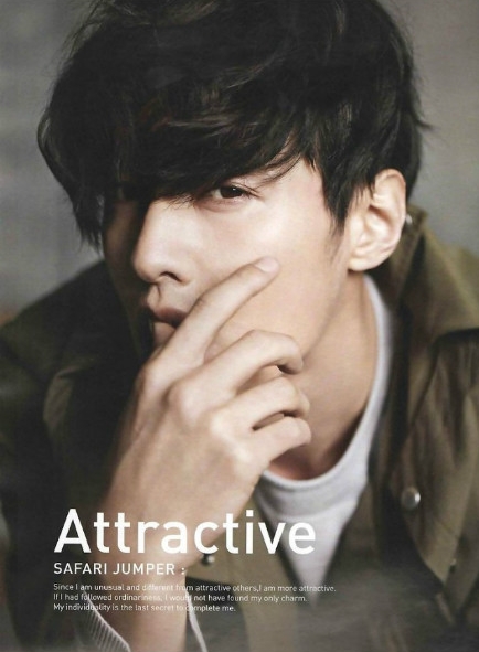 韩国男演员元斌帅气冷峻写真照