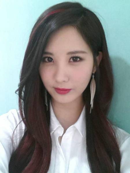 韩国女明星徐珠贤美丽自拍照