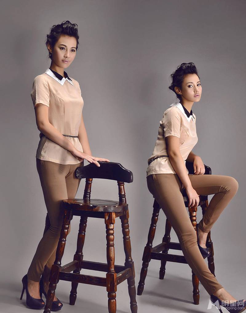 内地女演员杨雪尽显优雅端庄气质