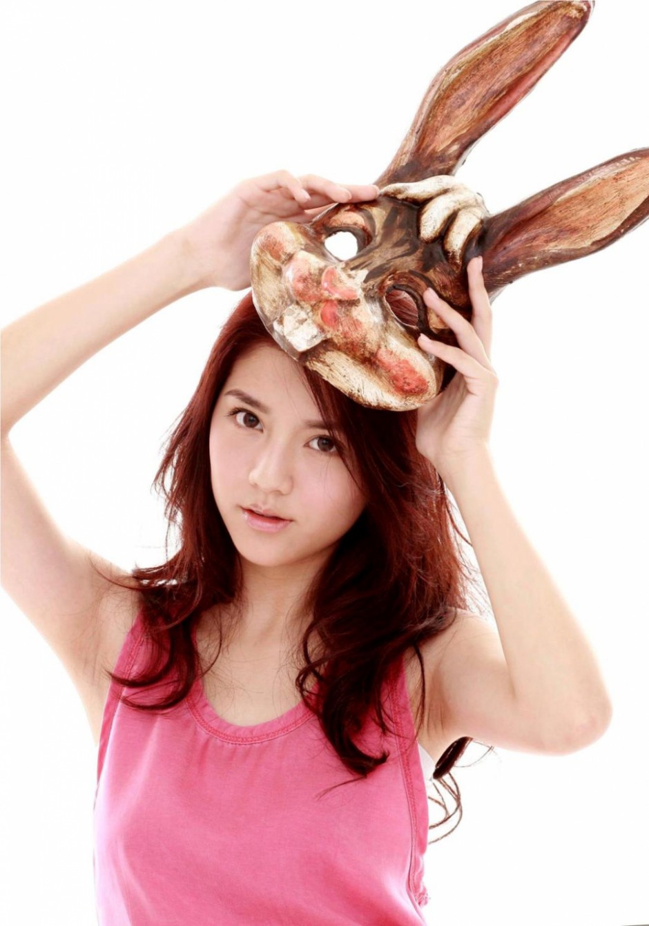 林�女友吴千语甜美可爱靓照