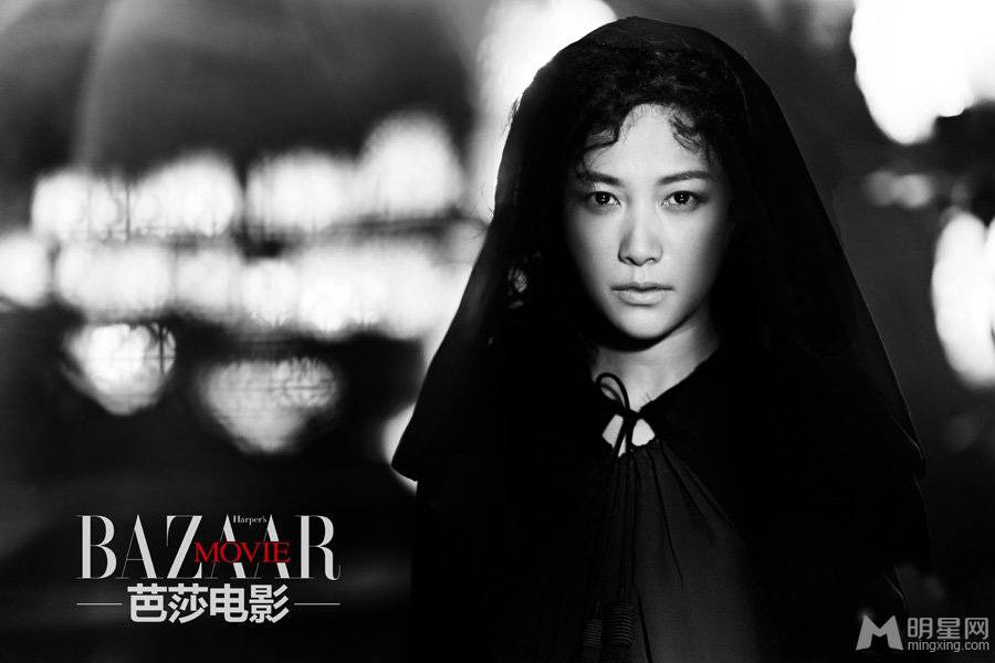 徐静蕾黑白时尚杂志映画 大显女神范