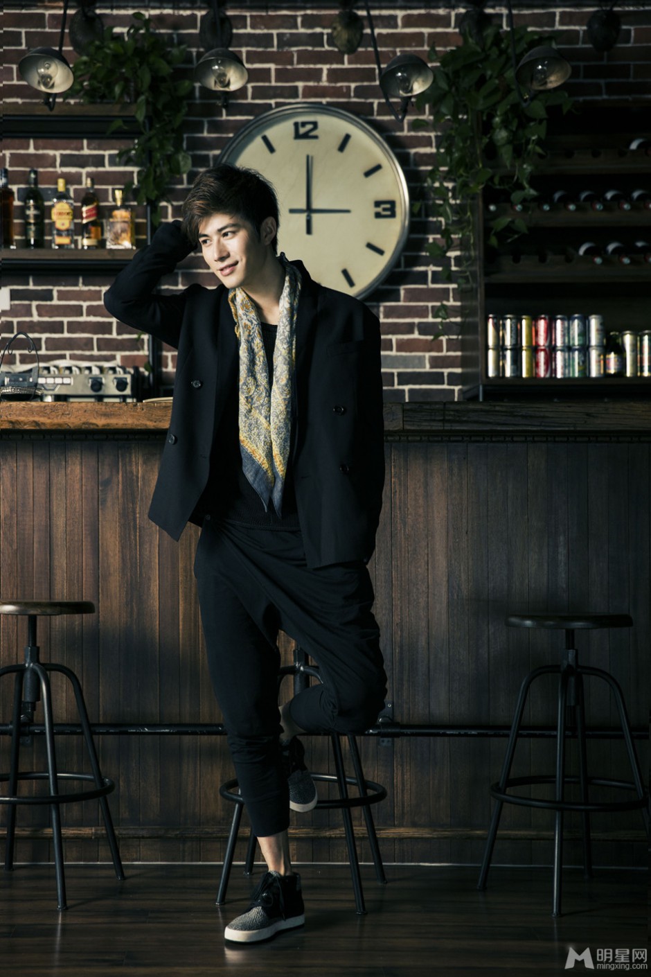 中国男演员陈学冬阳光时尚组图