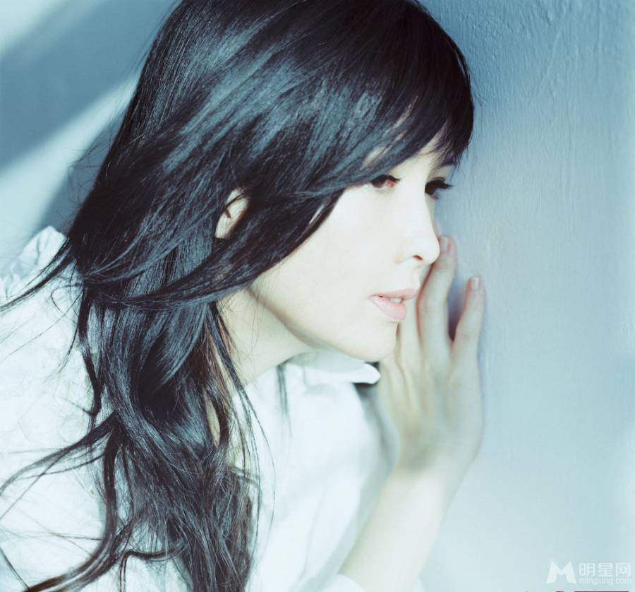 不老女神周慧敏纯白清新唯美写真