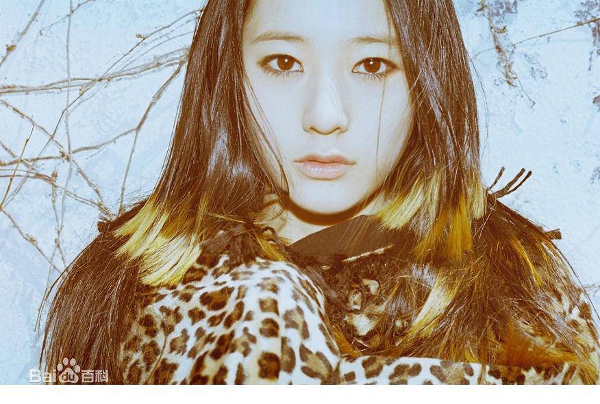 韩国女歌手郑秀晶美丽动人靓照