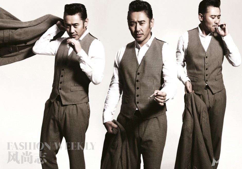 大叔吴秀波冷峻眼神迷倒众多宅女