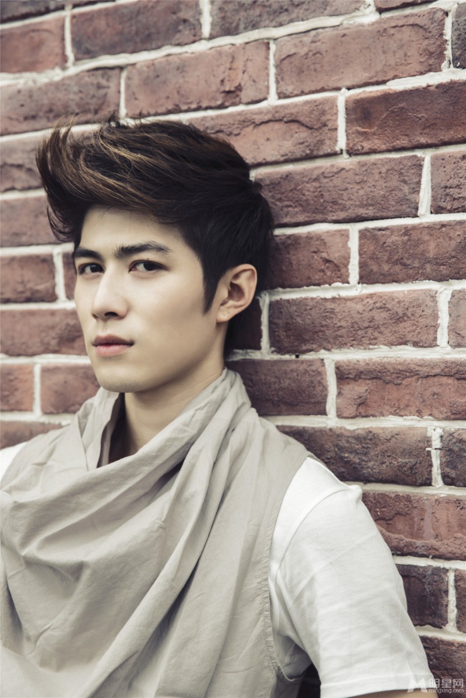 陈学冬人气爆棚被封男神萌主写真