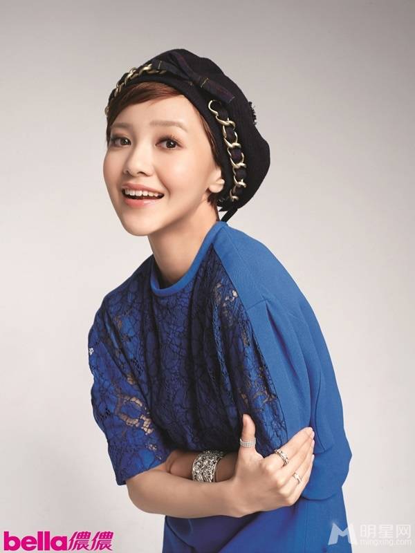 台湾女明星郭采洁可爱调皮娇俏写真