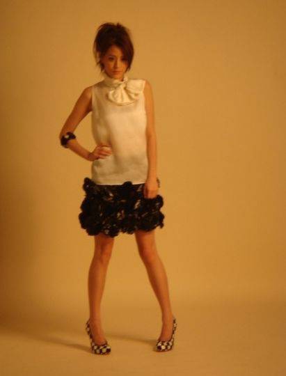 江语晨时尚代言活动画报写真主题