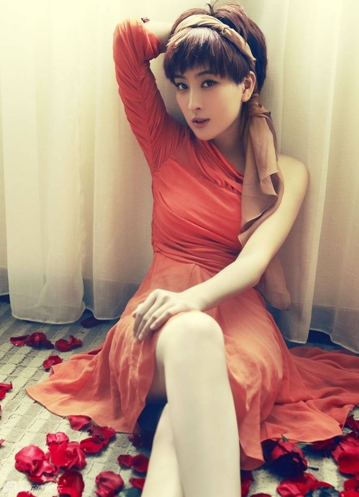 中国影视女演员马苏恬静优雅写真