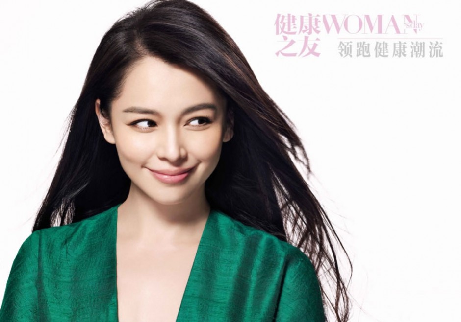 台湾女明星徐若�优雅迷人组图