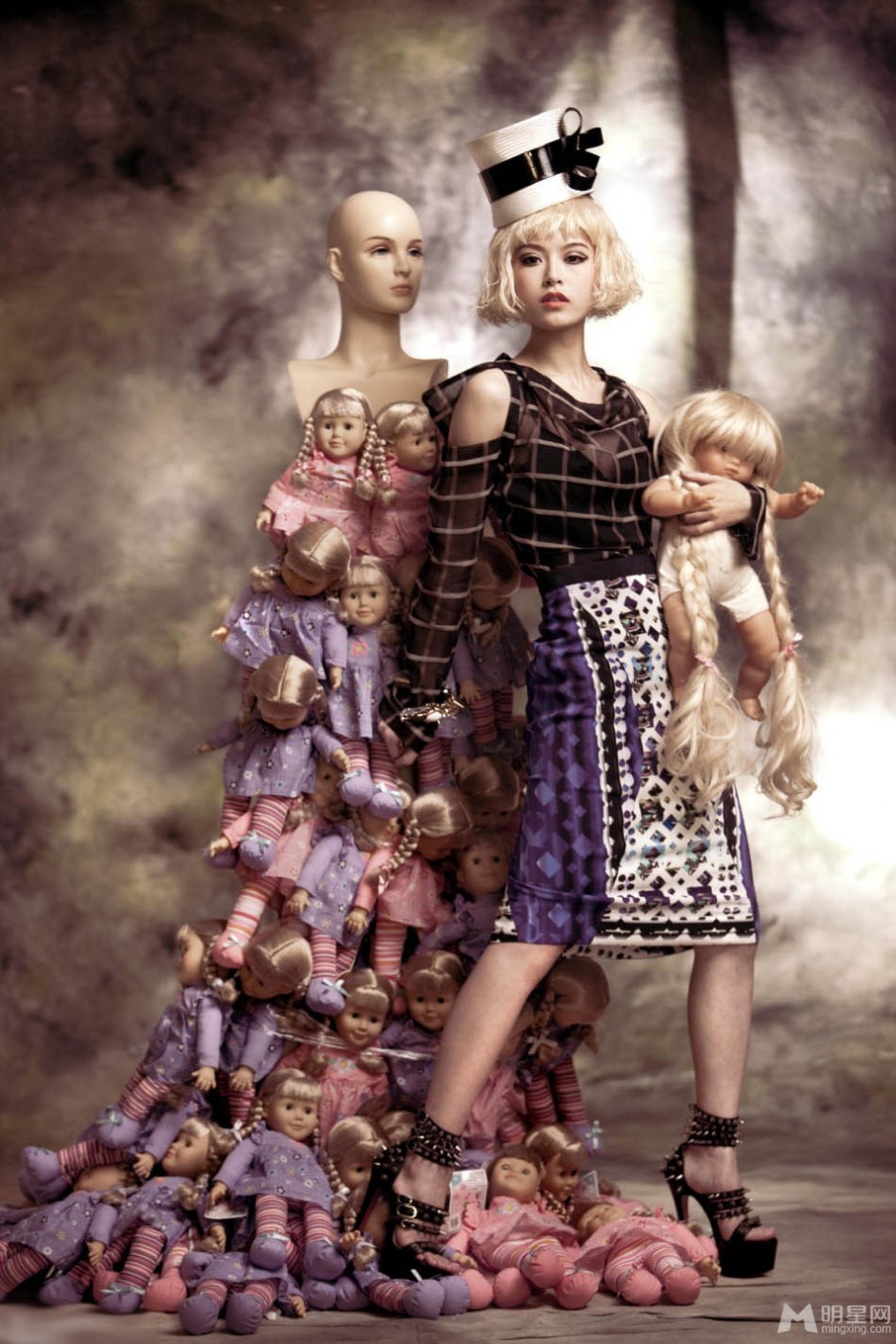文咏珊洋娃娃造型梦幻诡异创意照