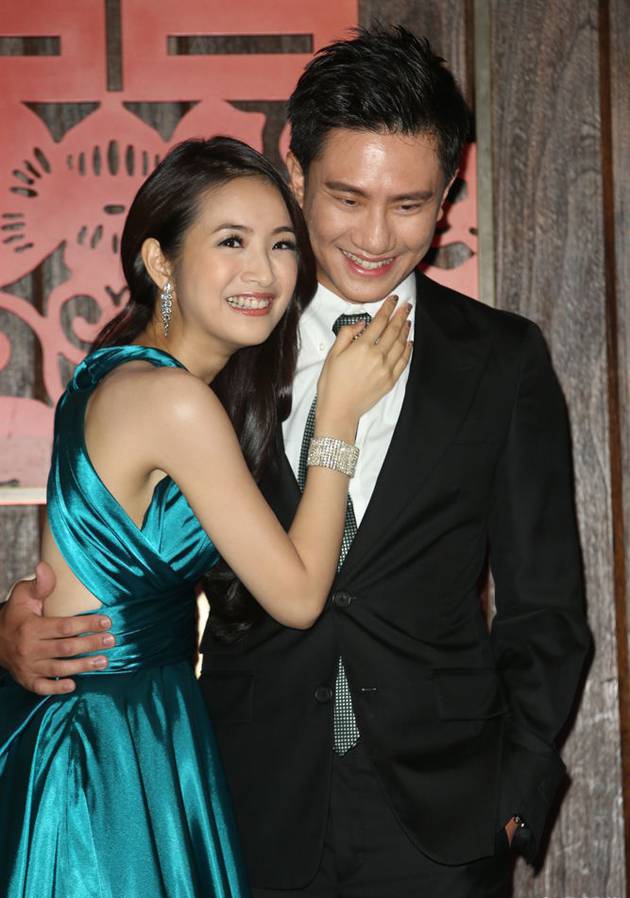 林依晨林于超甜蜜幸福订婚宴组图