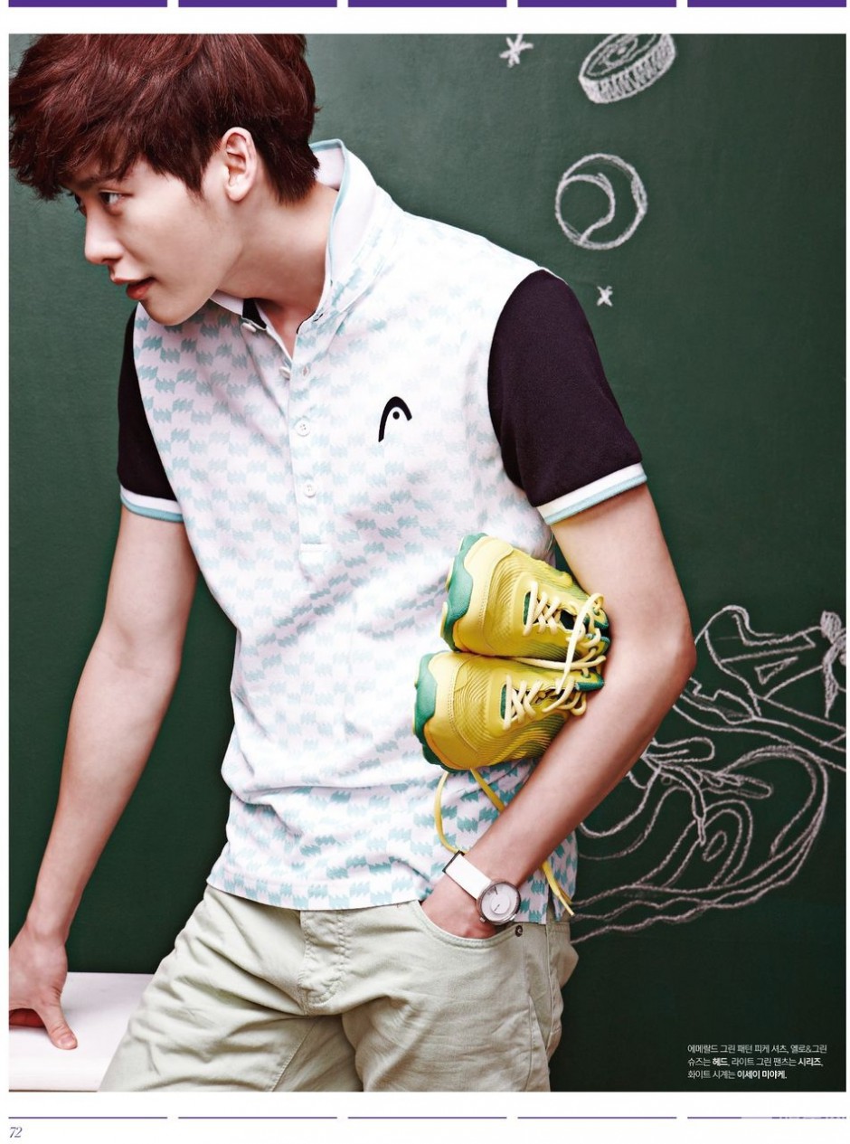 李钟硕休闲运动时尚帅气写真