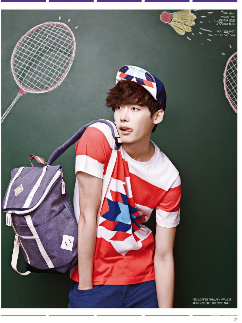 李钟硕休闲运动时尚帅气写真