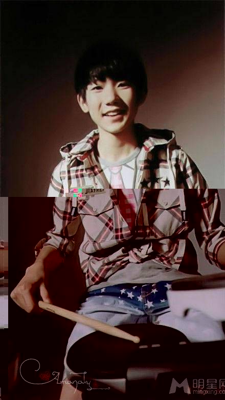 tfboys新生代内地组合专辑封面特写