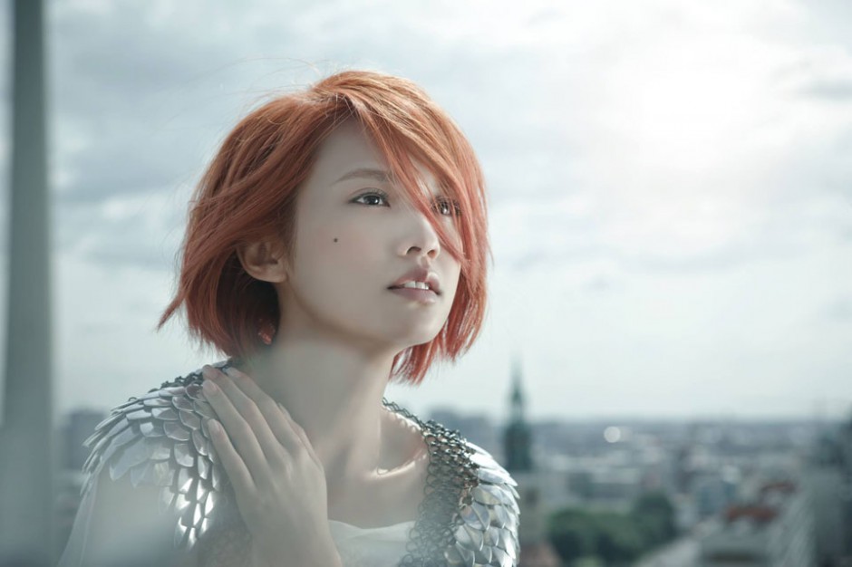 甜心女神杨丞琳纯白天使之翼写真