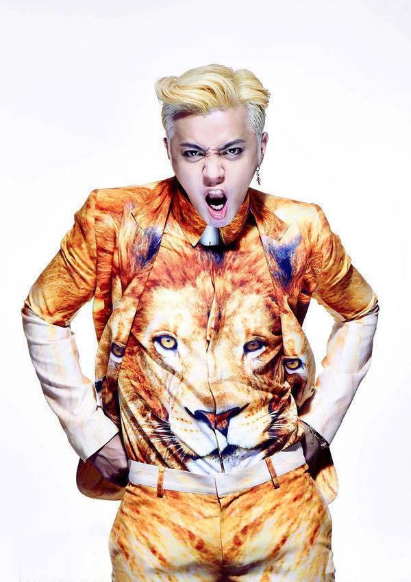 罗志祥新专辑写真 潮男金发另类时尚秀